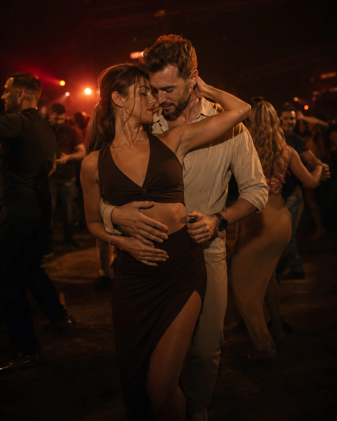 Dance festival moment associated with a memorable song